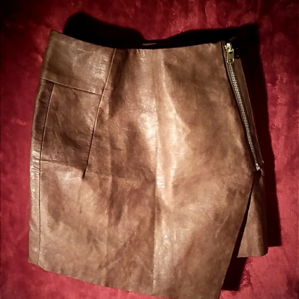 HM divided mini skirt